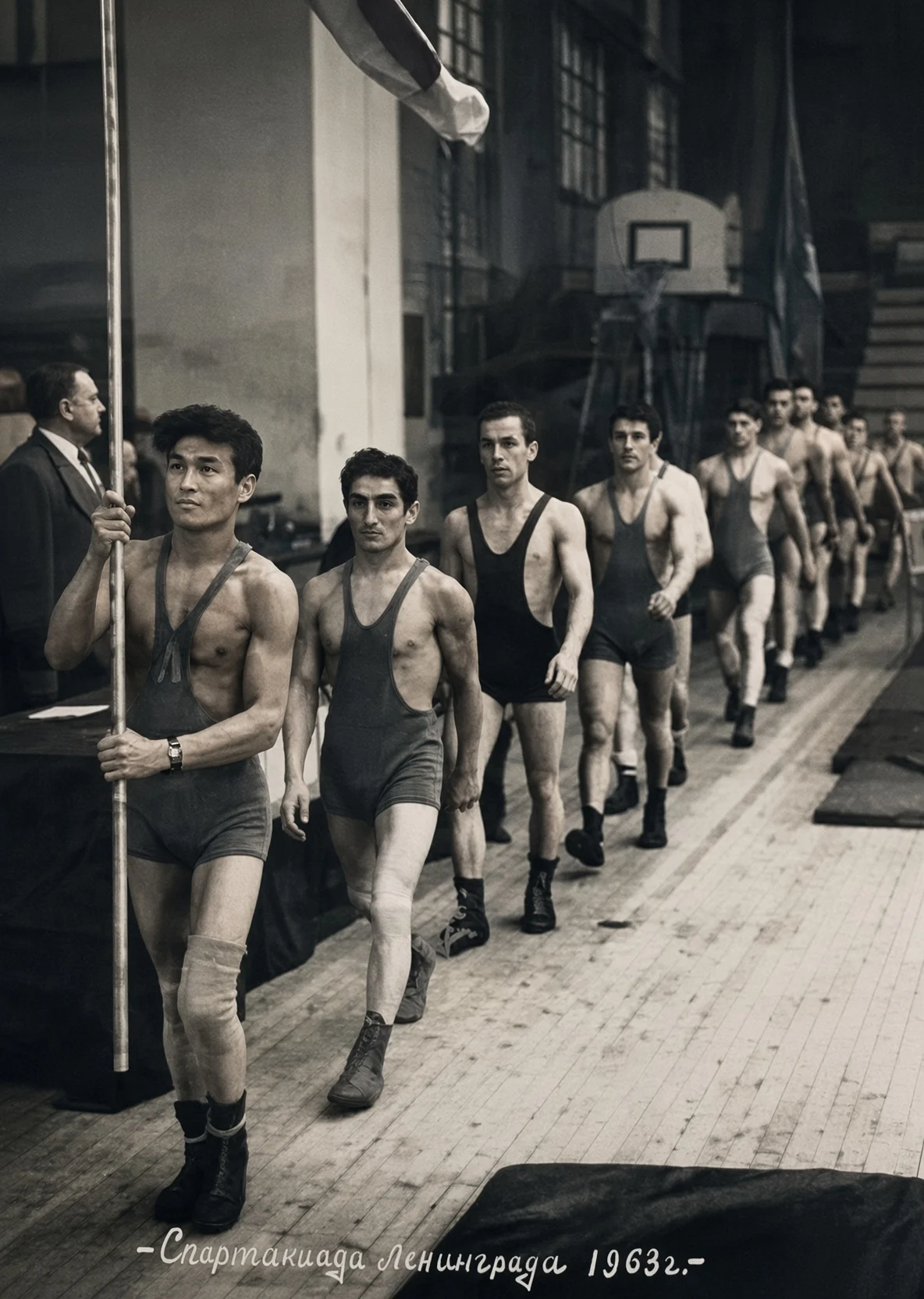 Соревнования по борьбе. Ленинград, 1930-е годы